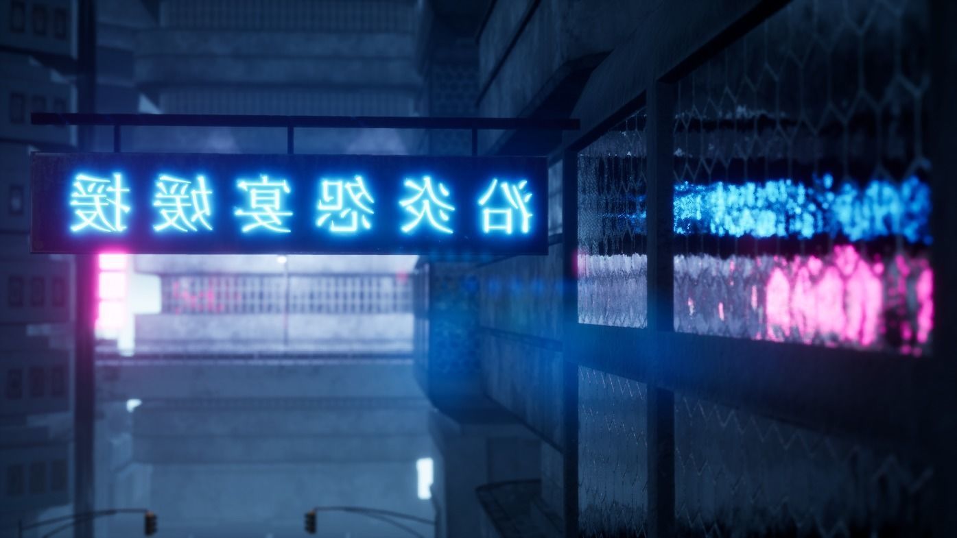 Cyberpunk - Asset Pack Low-poly 3D model_25