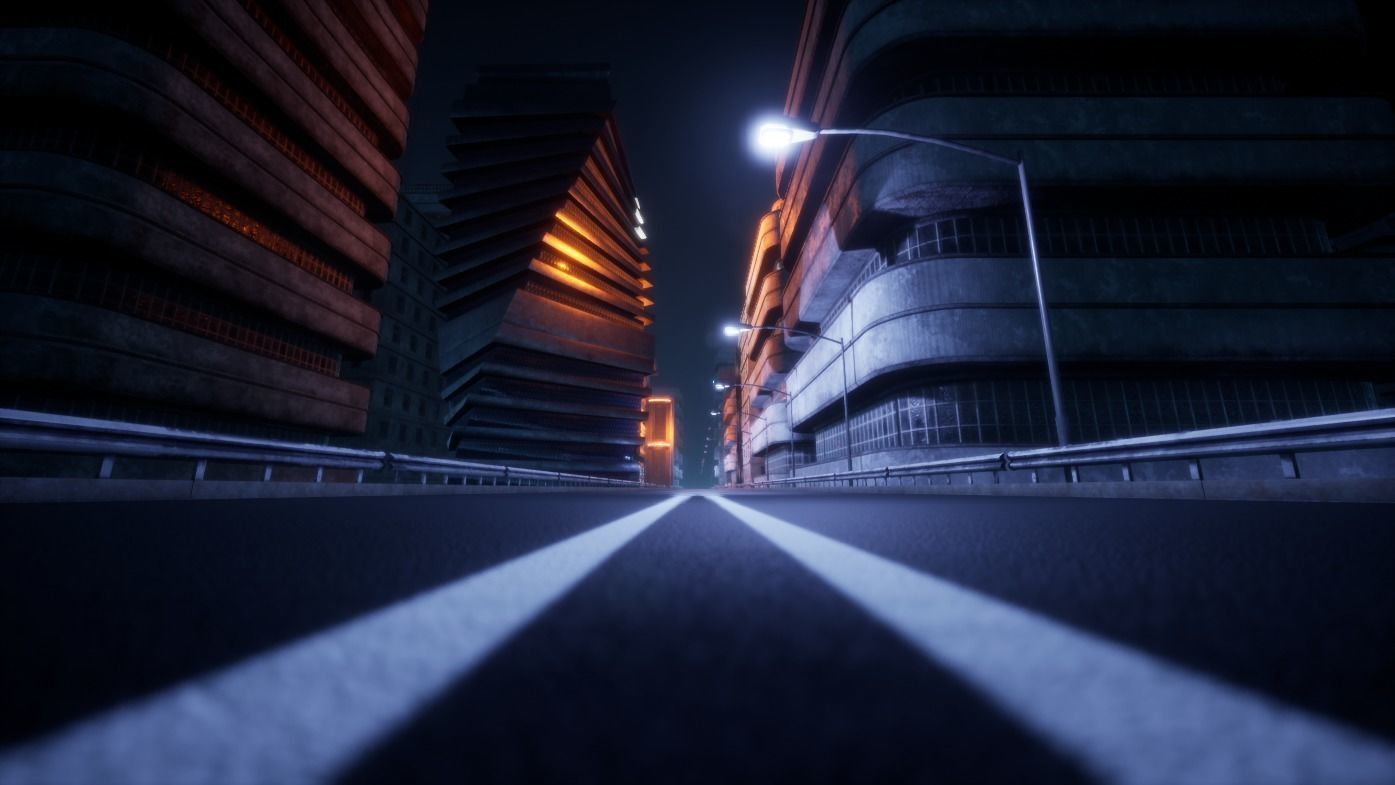 Cyberpunk - Asset Pack Low-poly 3D model_87