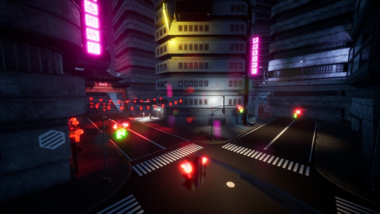 Cyberpunk - Asset Pack Low-poly 3D model_120