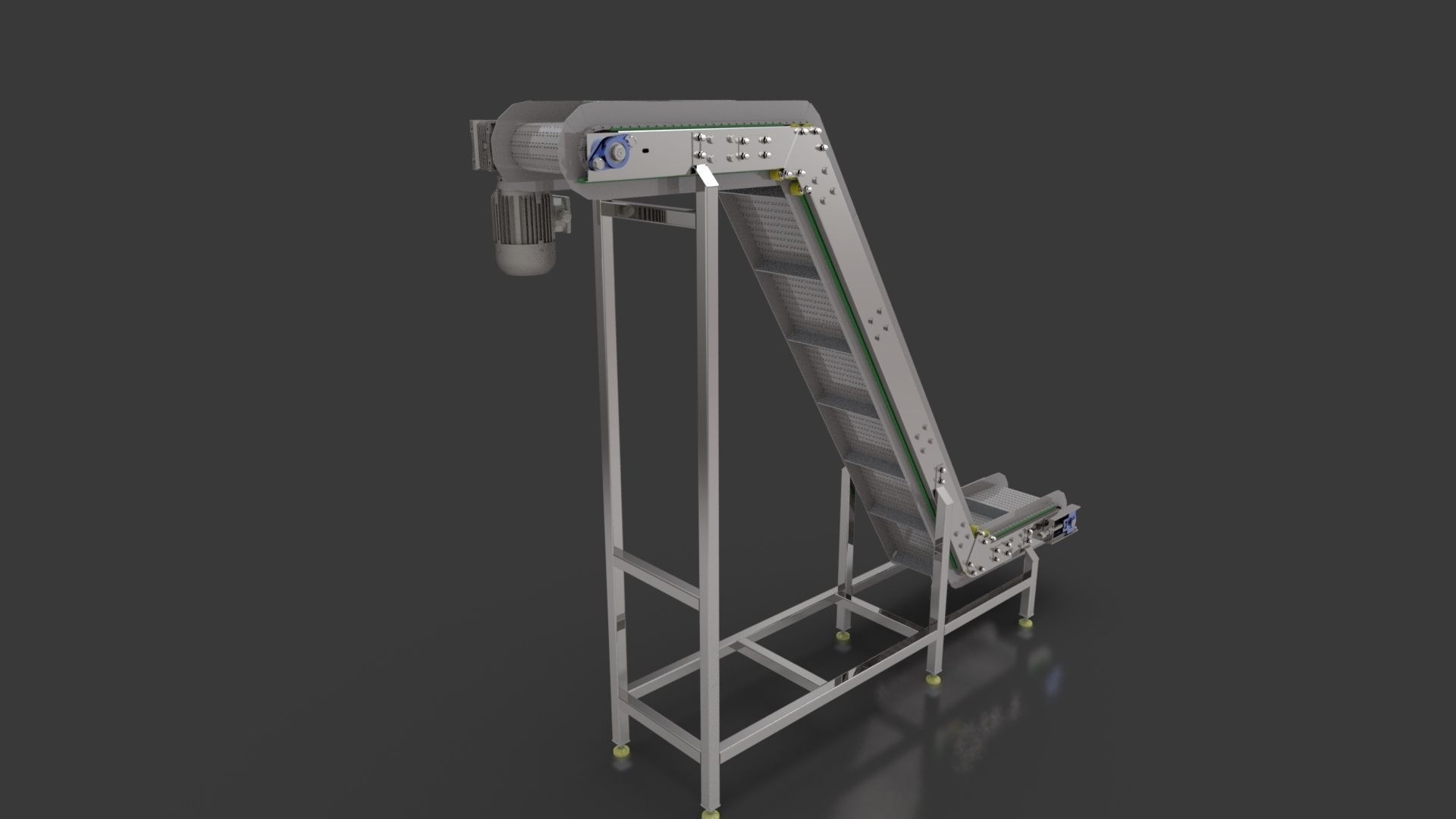 Food Conveyor 3D model_13