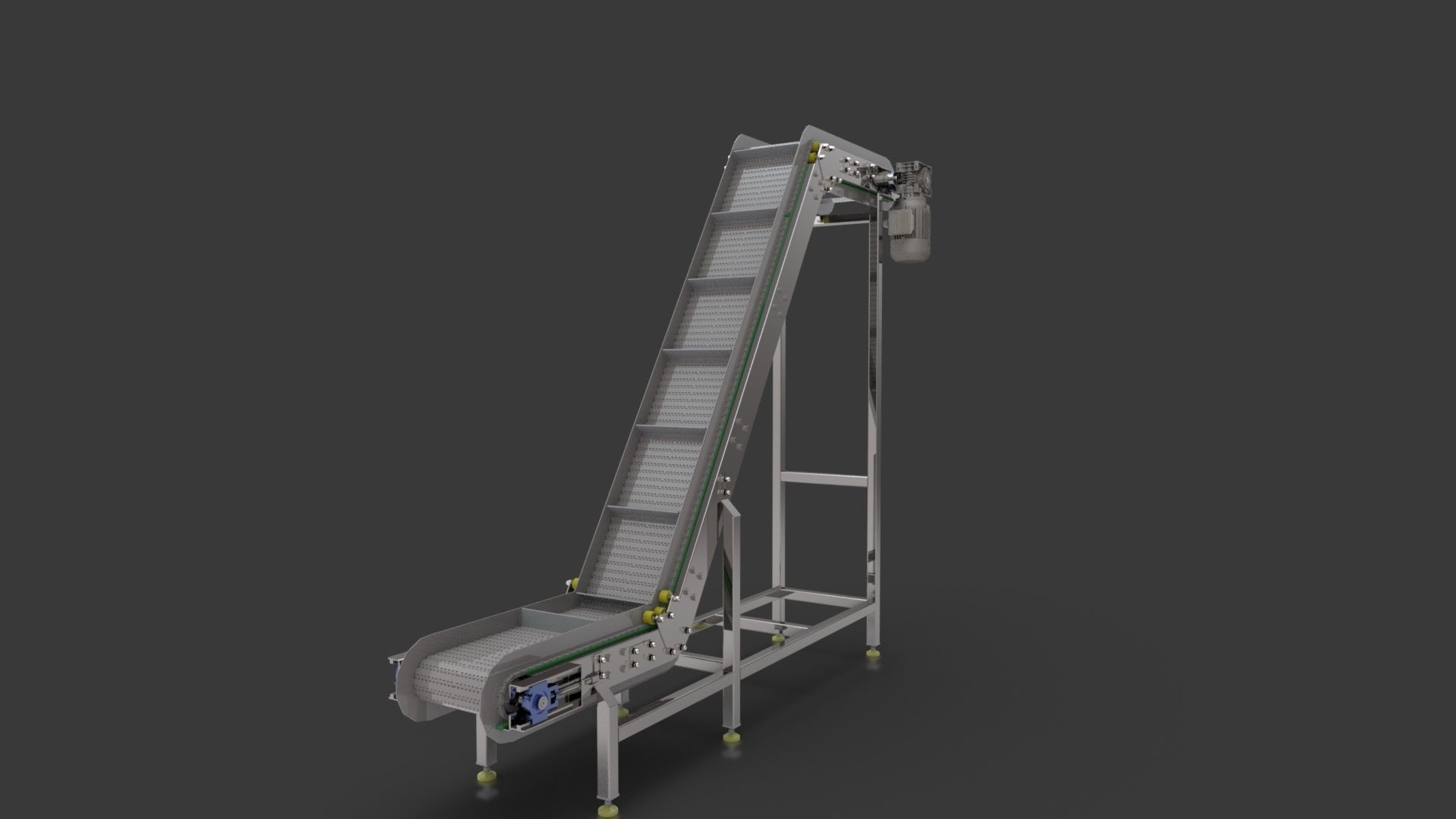 Food Conveyor 3D model_9