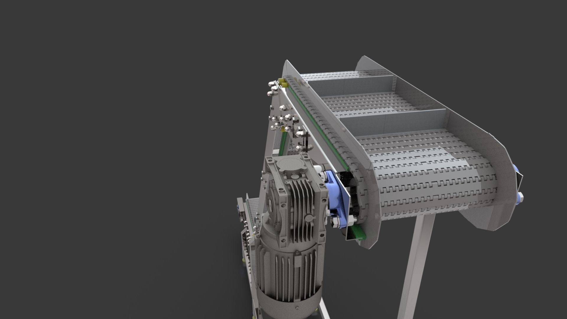 Food Conveyor 3D model_14