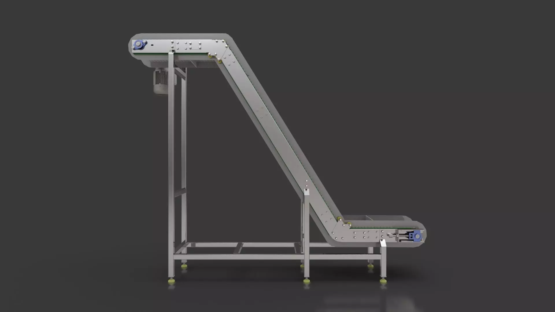 Food Conveyor 3D model_0