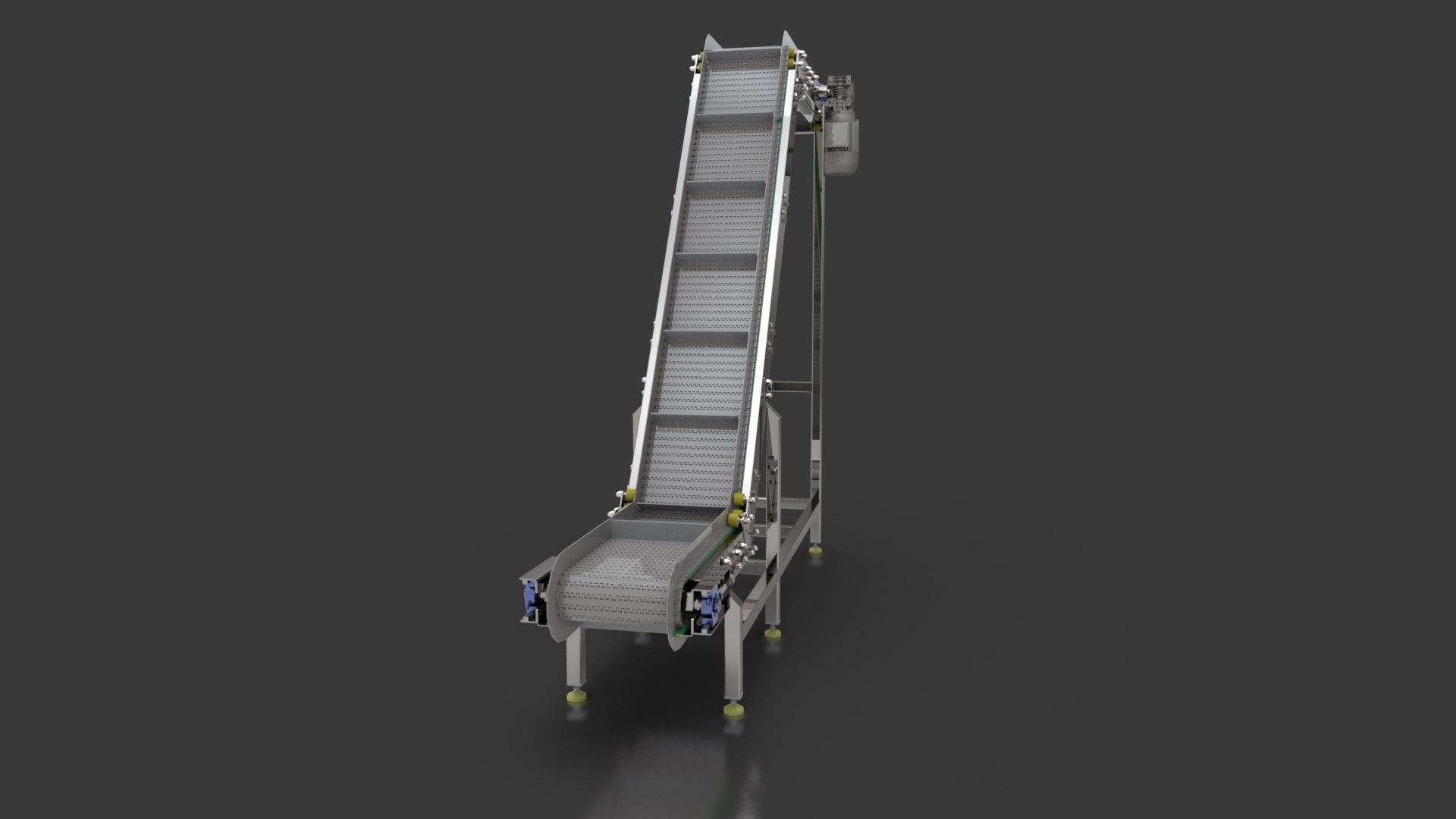 Food Conveyor 3D model_10