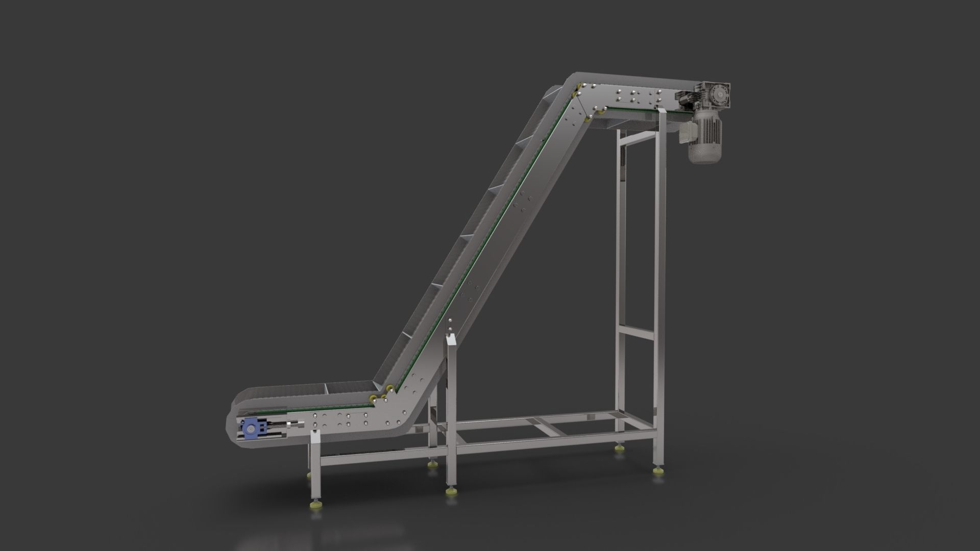 Food Conveyor 3D model_8