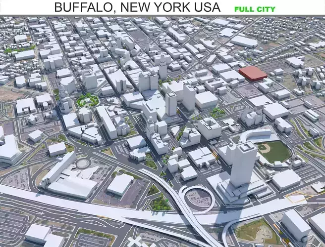 Buffalo City New York USA