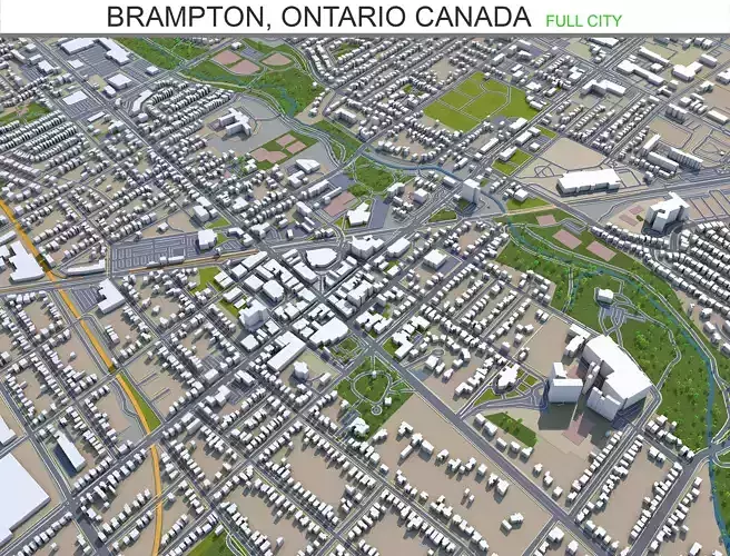 Brampton Ontario Canada 40km