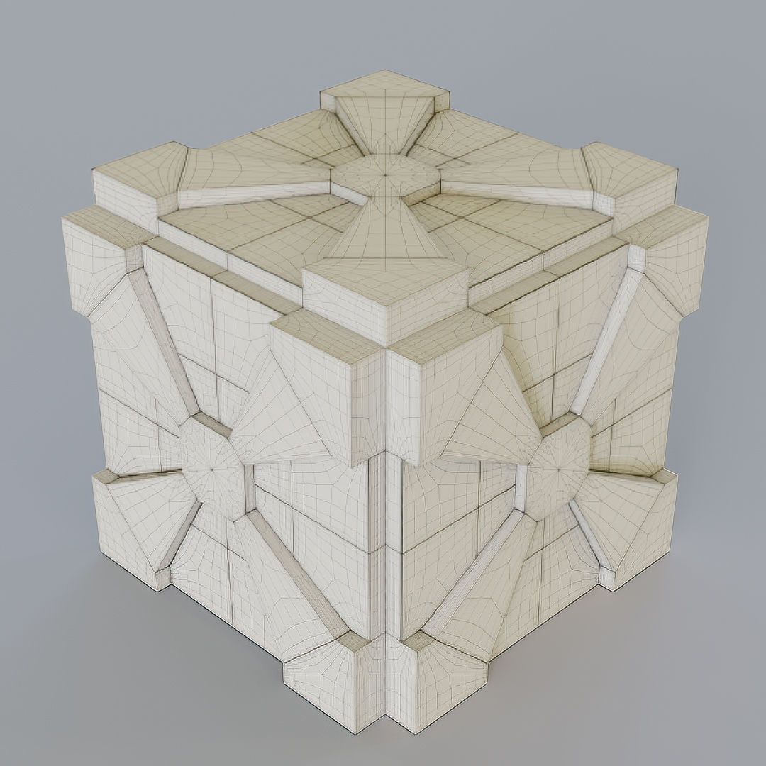 Mosaic Cardinal 3D model_1