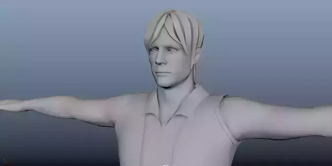 Male 3d Character model Free 3D model