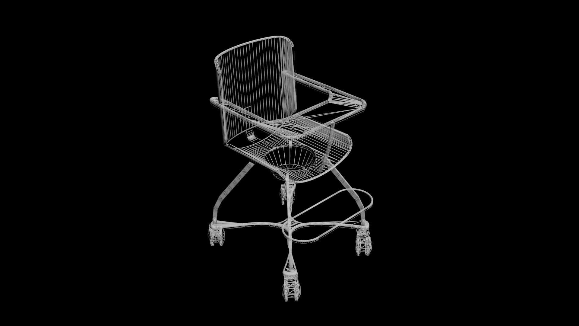 CHAIR FOR BABY 3D model_5
