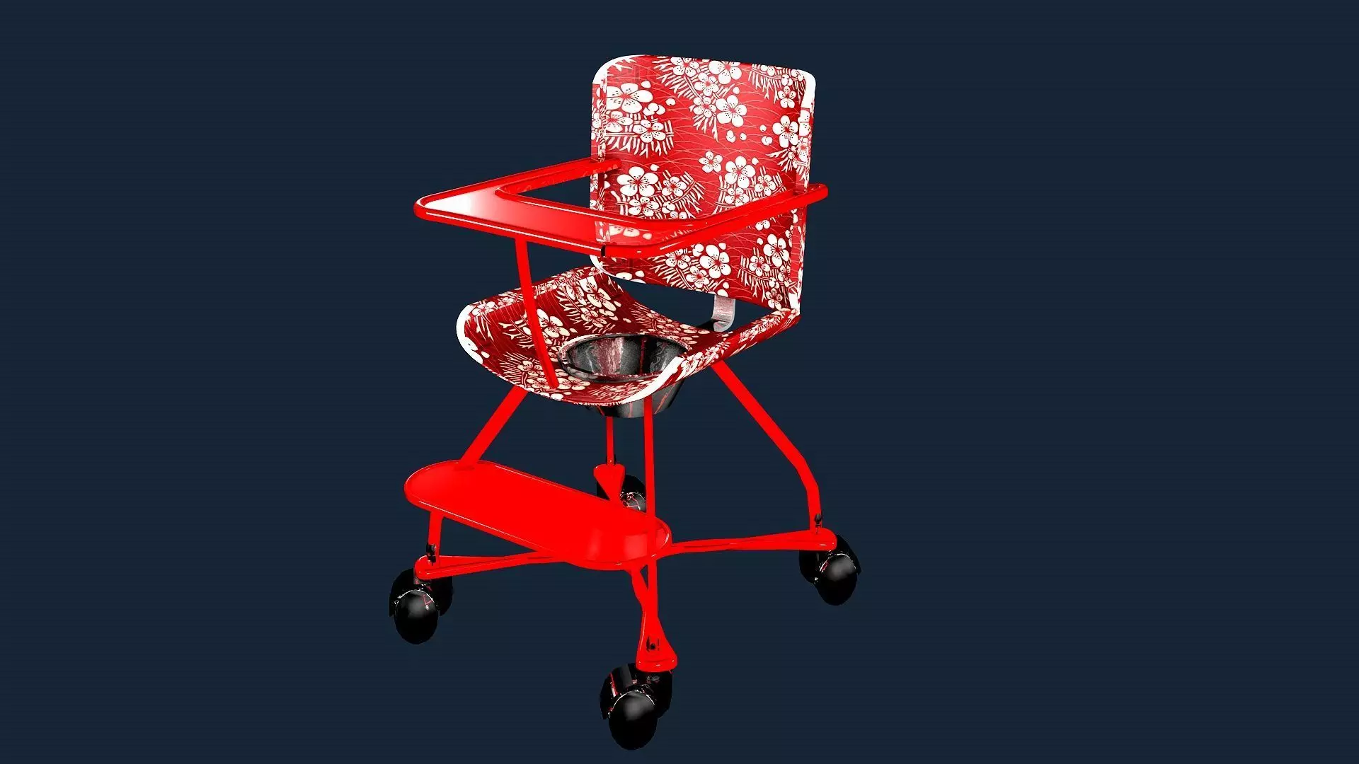 CHAIR FOR BABY 3D model_0
