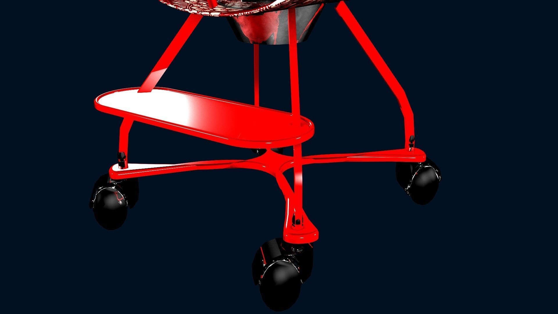 CHAIR FOR BABY 3D model_2