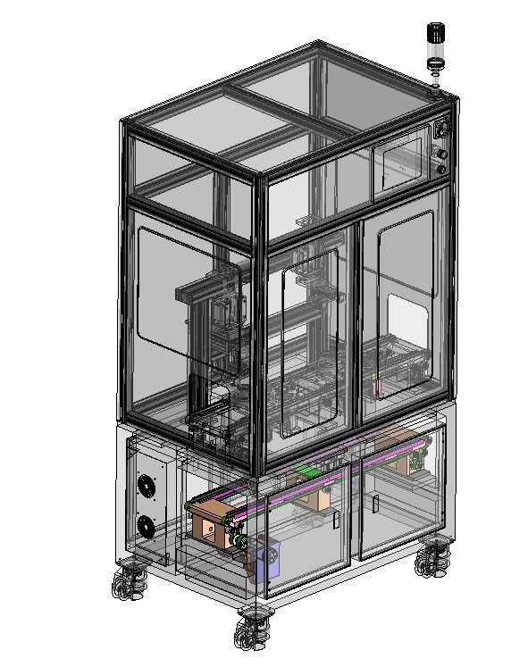 Fully automatic bulb assembly production line 3D model_18