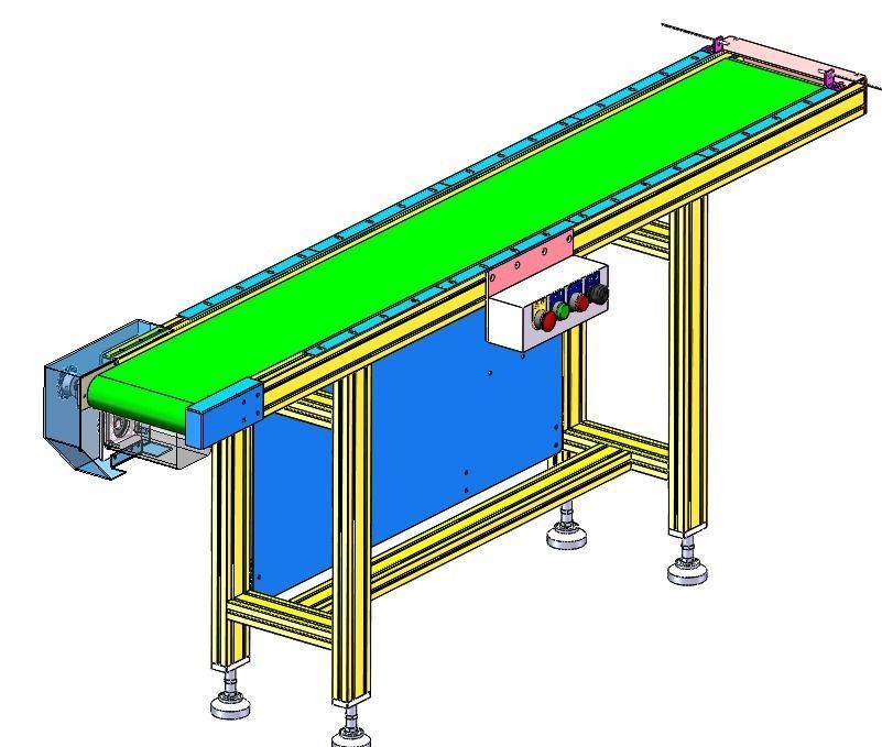 Fully automatic bulb assembly production line 3D model_15