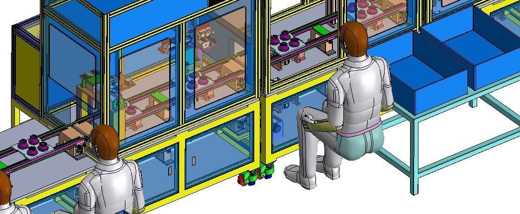 Fully automatic bulb assembly production line 3D model_5