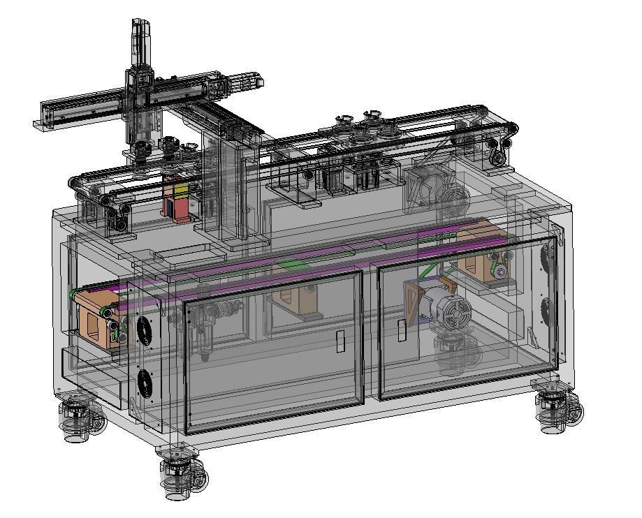 Fully automatic bulb assembly production line 3D model_14