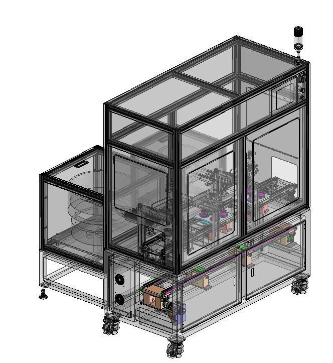 Fully automatic bulb assembly production line 3D model_13