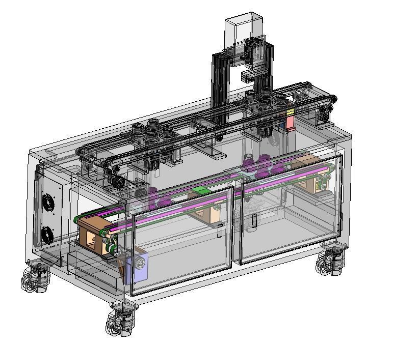 Fully automatic bulb assembly production line 3D model_16