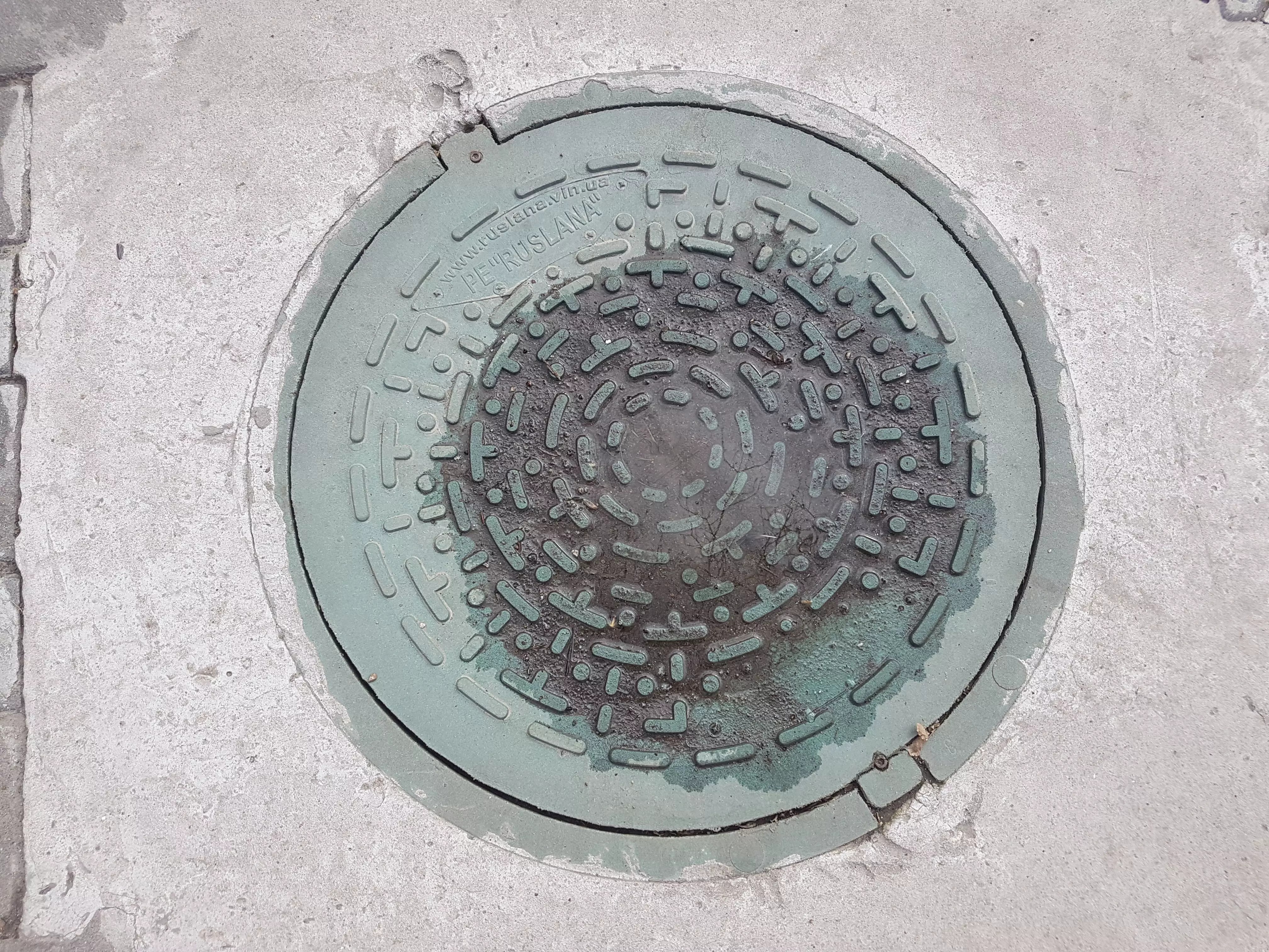 3DF Zephyr - Sewer Hatch type 6 Low-poly 3D model_0