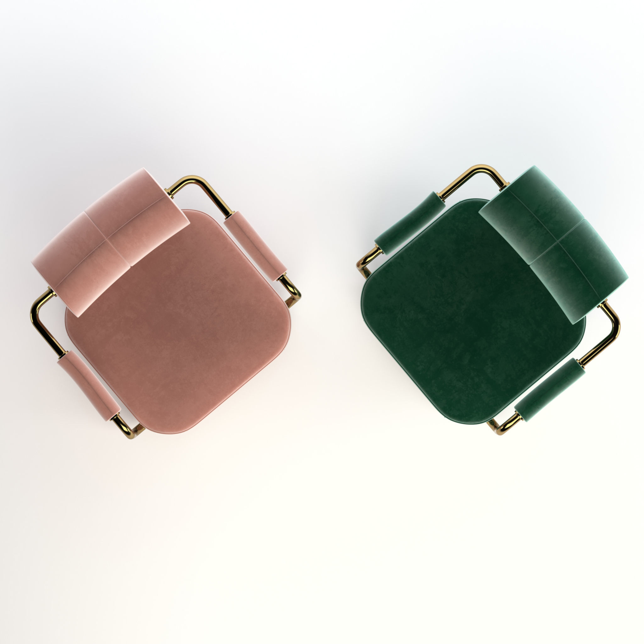 MezzoCollection Anderson Armchair 3D model_2