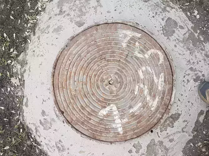 3DF Zephyr - Sewer Hatch type 7