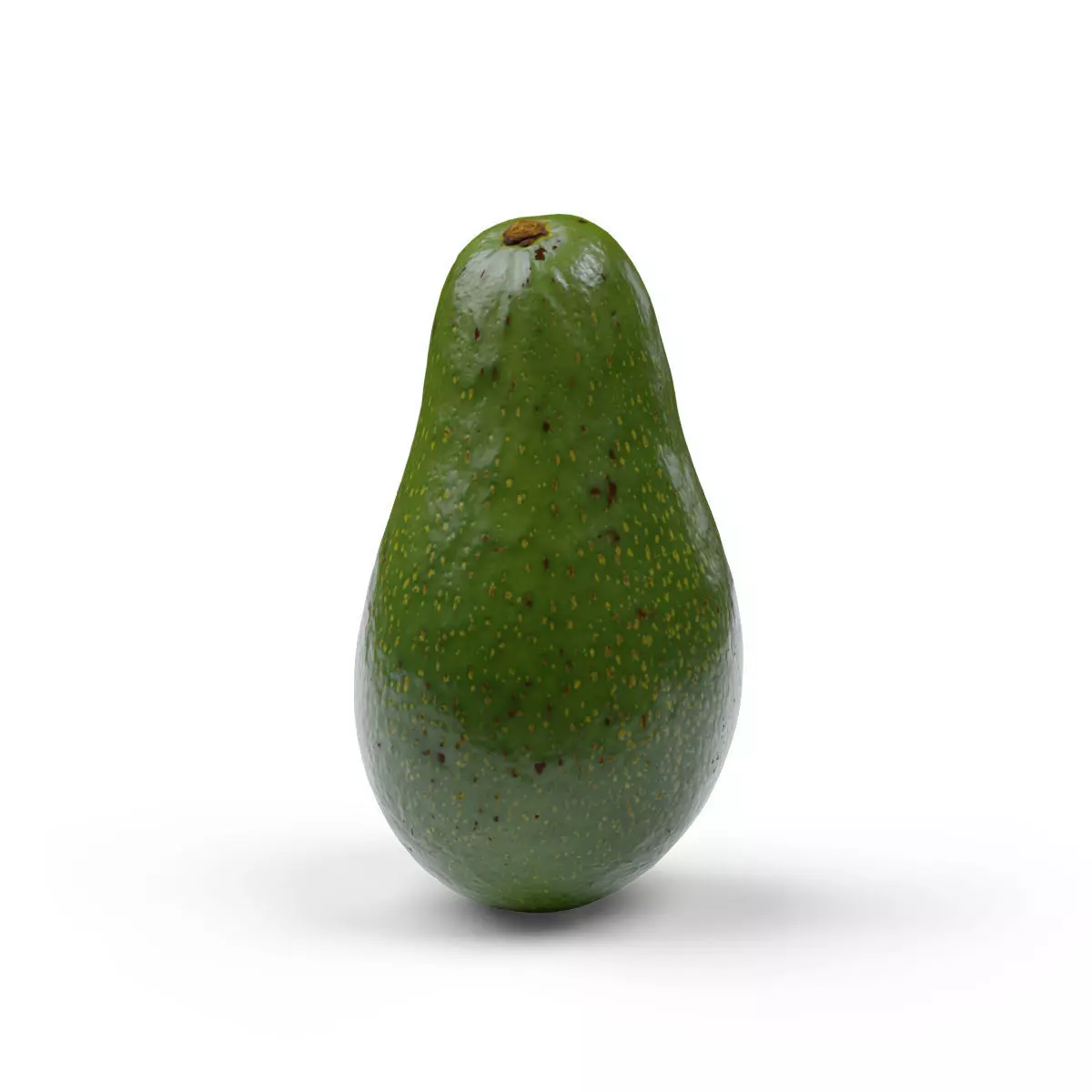 Realistic Avocado - 3D Scan Low-poly 3D model_0