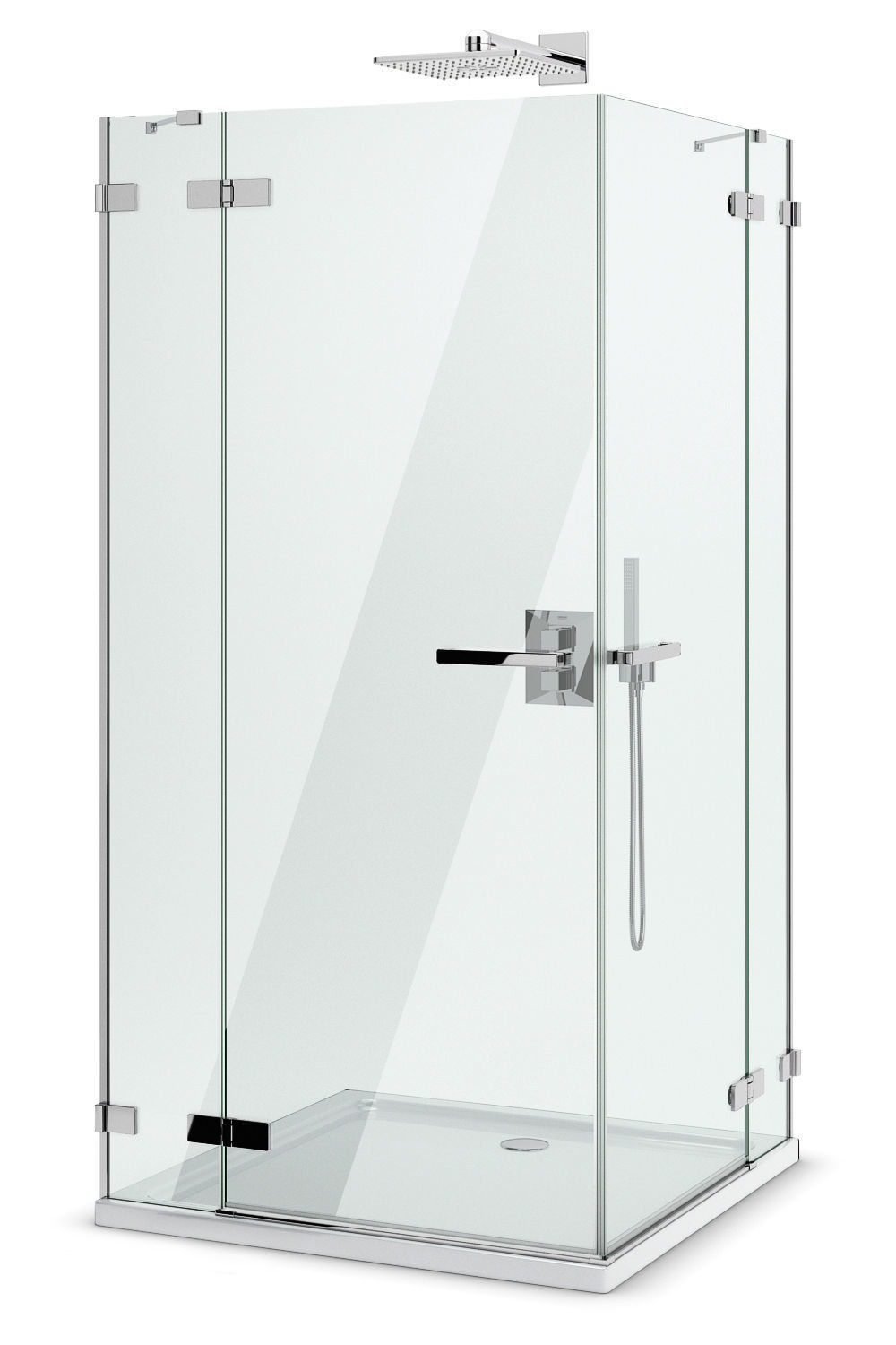 Showers Radaway and West One Bathrooms and Ideal set 122 3D model_15