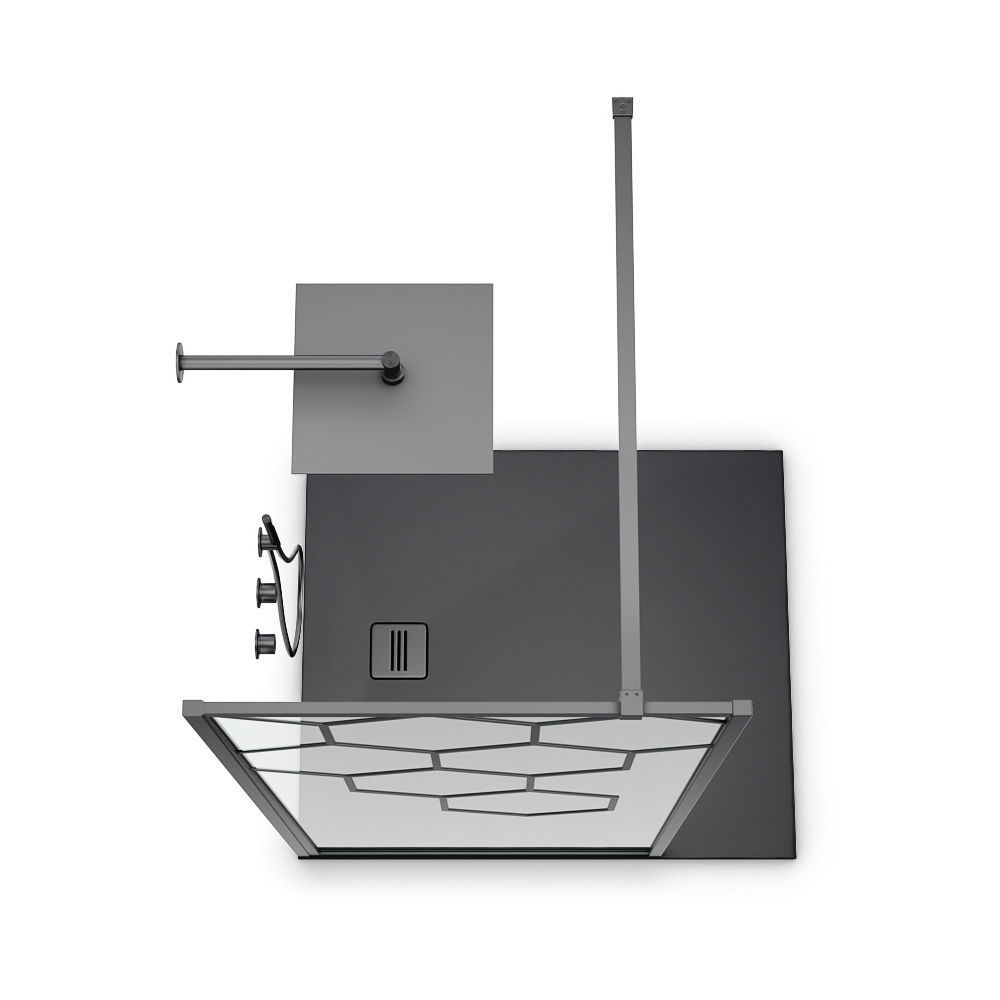 Showers Radaway and West One Bathrooms and Ideal set 122 3D model_14