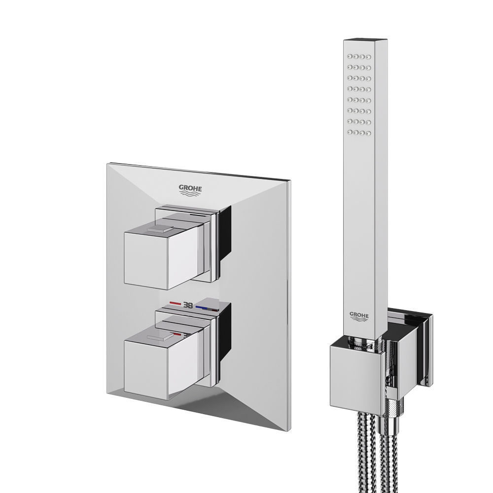 Showers Radaway and West One Bathrooms and Ideal set 122 3D model_18