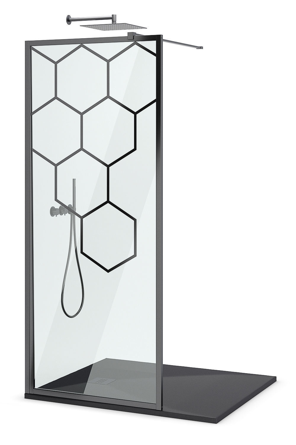 Showers Radaway and West One Bathrooms and Ideal set 122 3D model_13