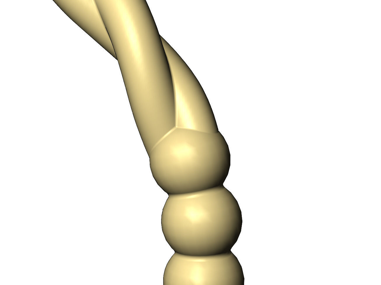 Half bead half twisted wire stacker bands US size 4to9 3D print model_8