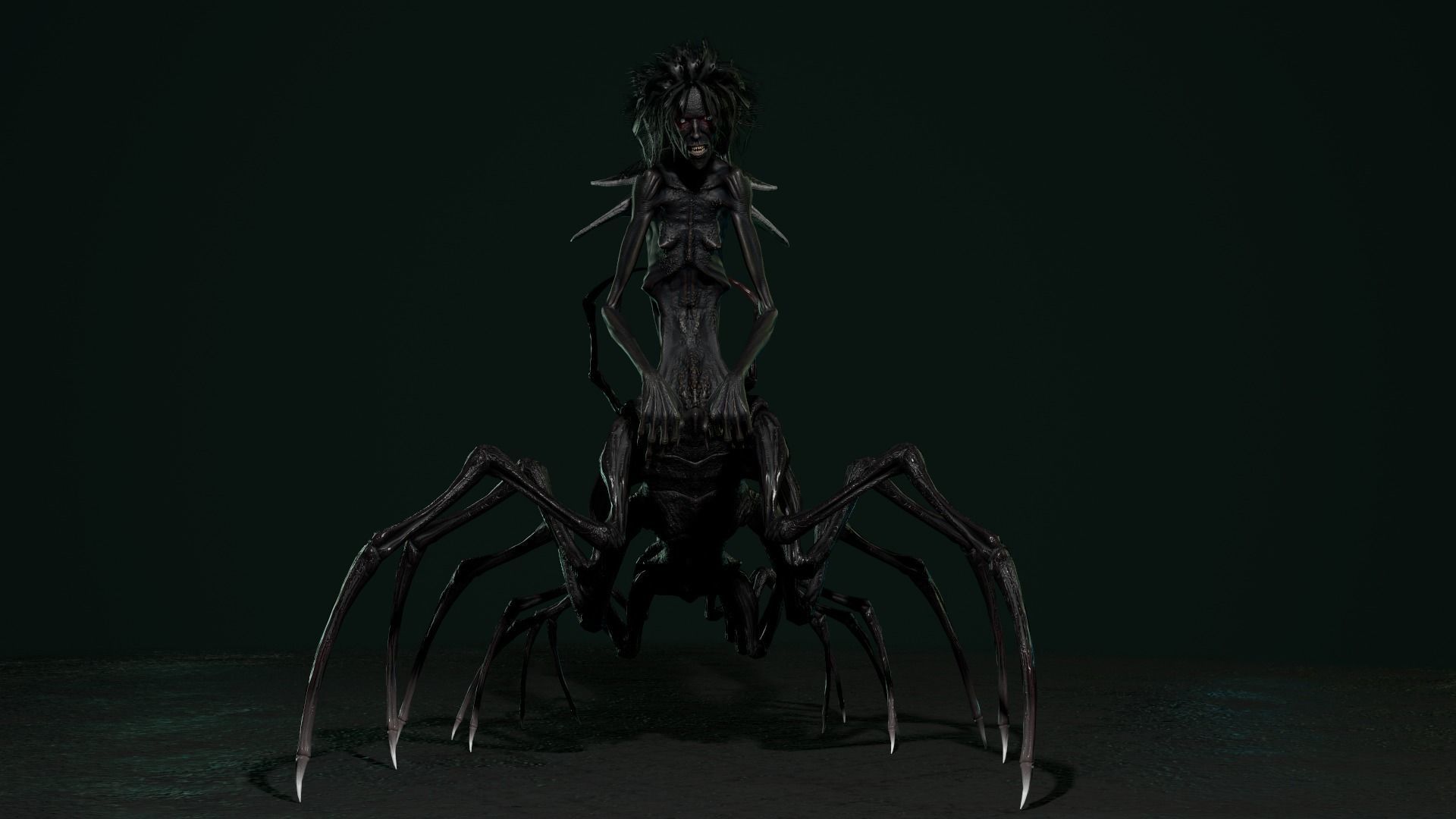 Character Envy Low-poly 3D model_13