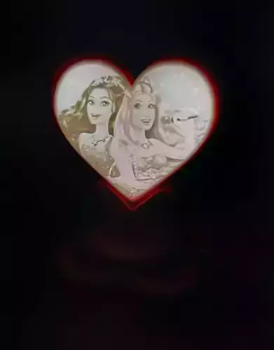 HEART BALLOON LIGHT BOX