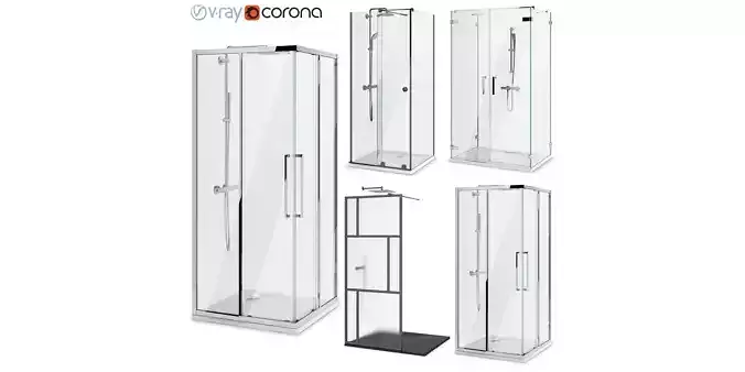 Showers Radaway and West One Bathrooms and Ideal set 125