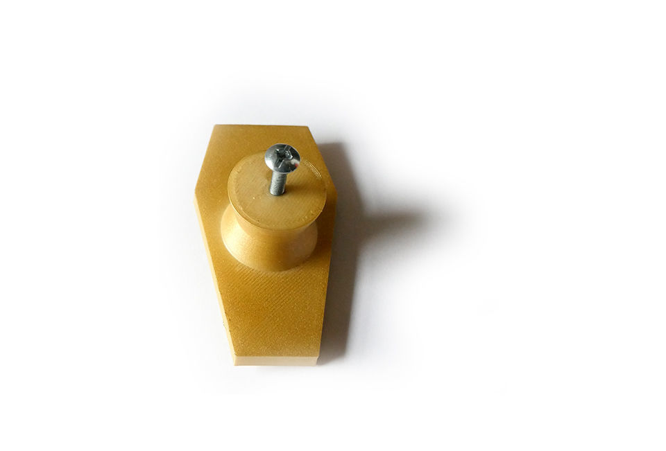 Coffin drawer knobs 3D print model_10