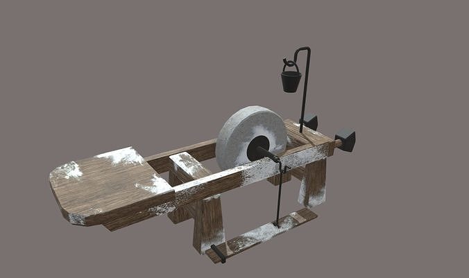 Grindstone from skyrim Free 3D model