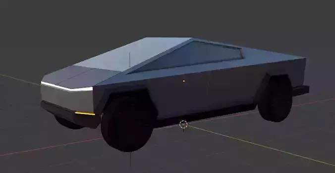 tesla 3d model cyber truck  3D print model