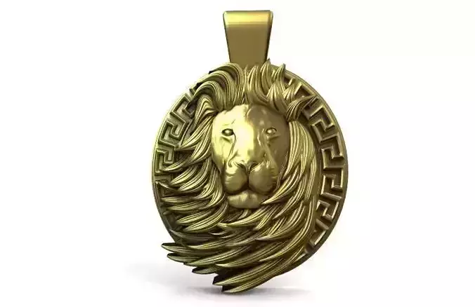 Lion pendant 6