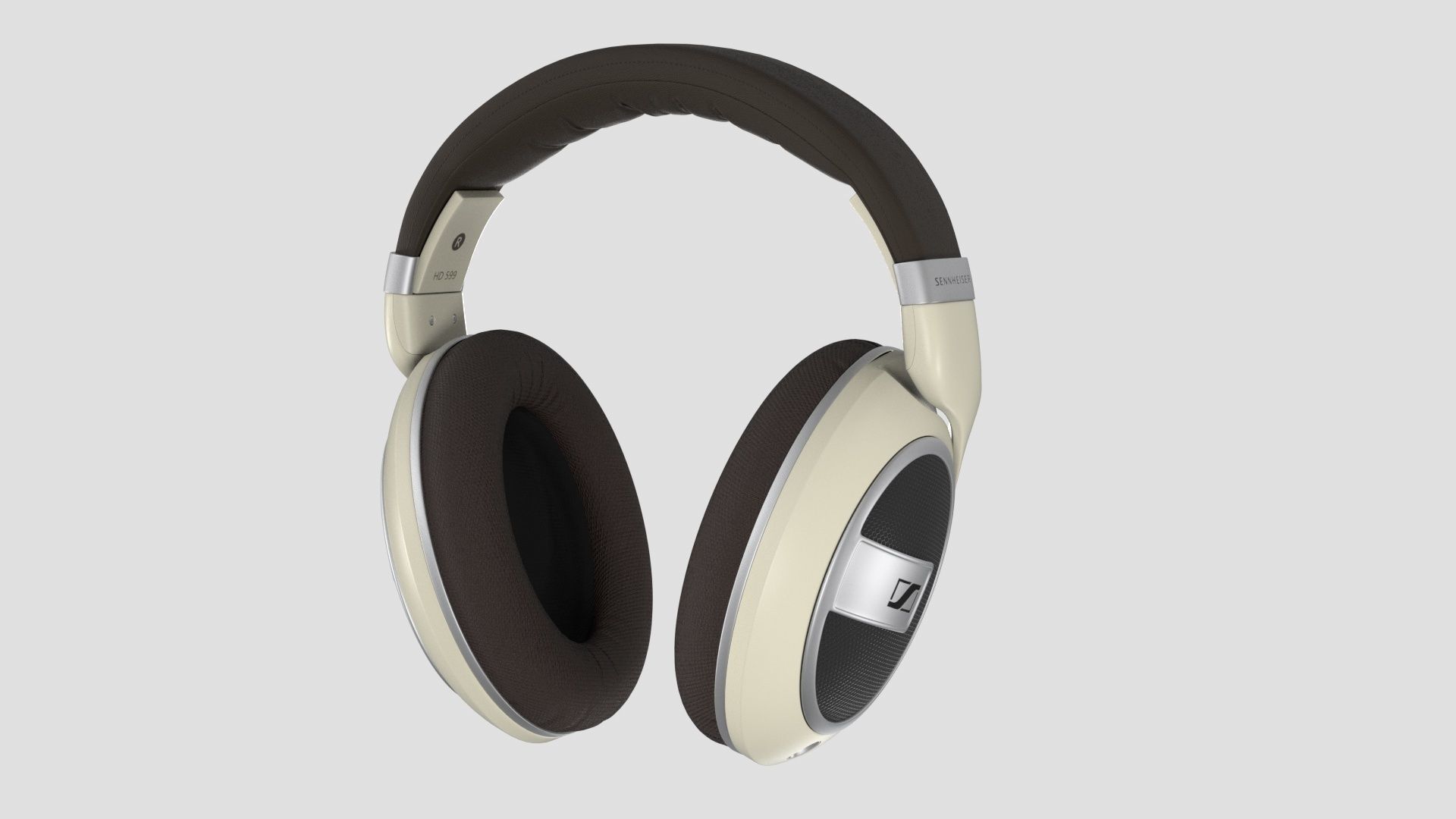 Sennheiser HD 599 Open Back Headphone 3D model_1