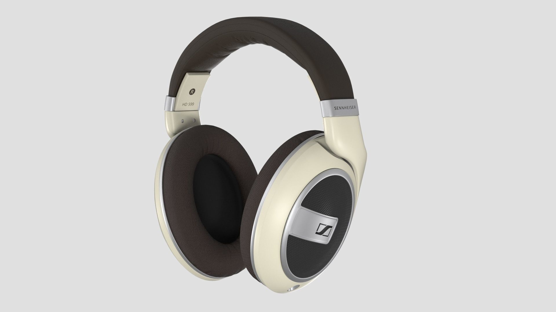 Sennheiser HD 599 Open Back Headphone 3D model_2