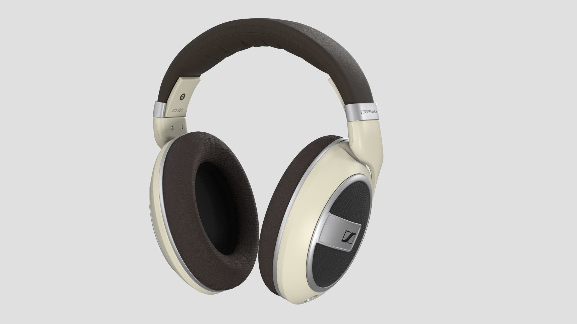 Sennheiser HD 599 Open Back Headphone 3D model_5