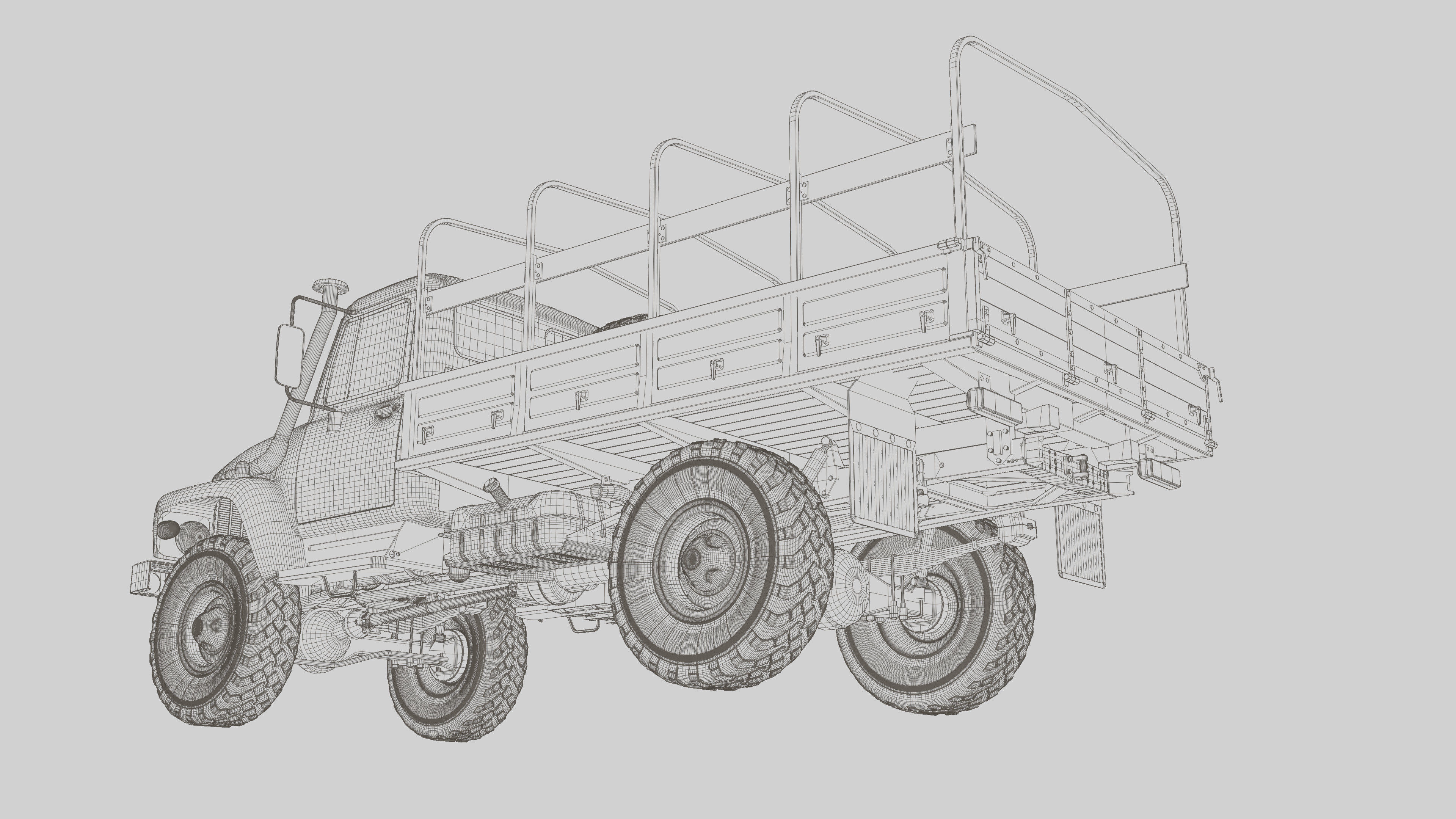 Military Truck  3D model_20