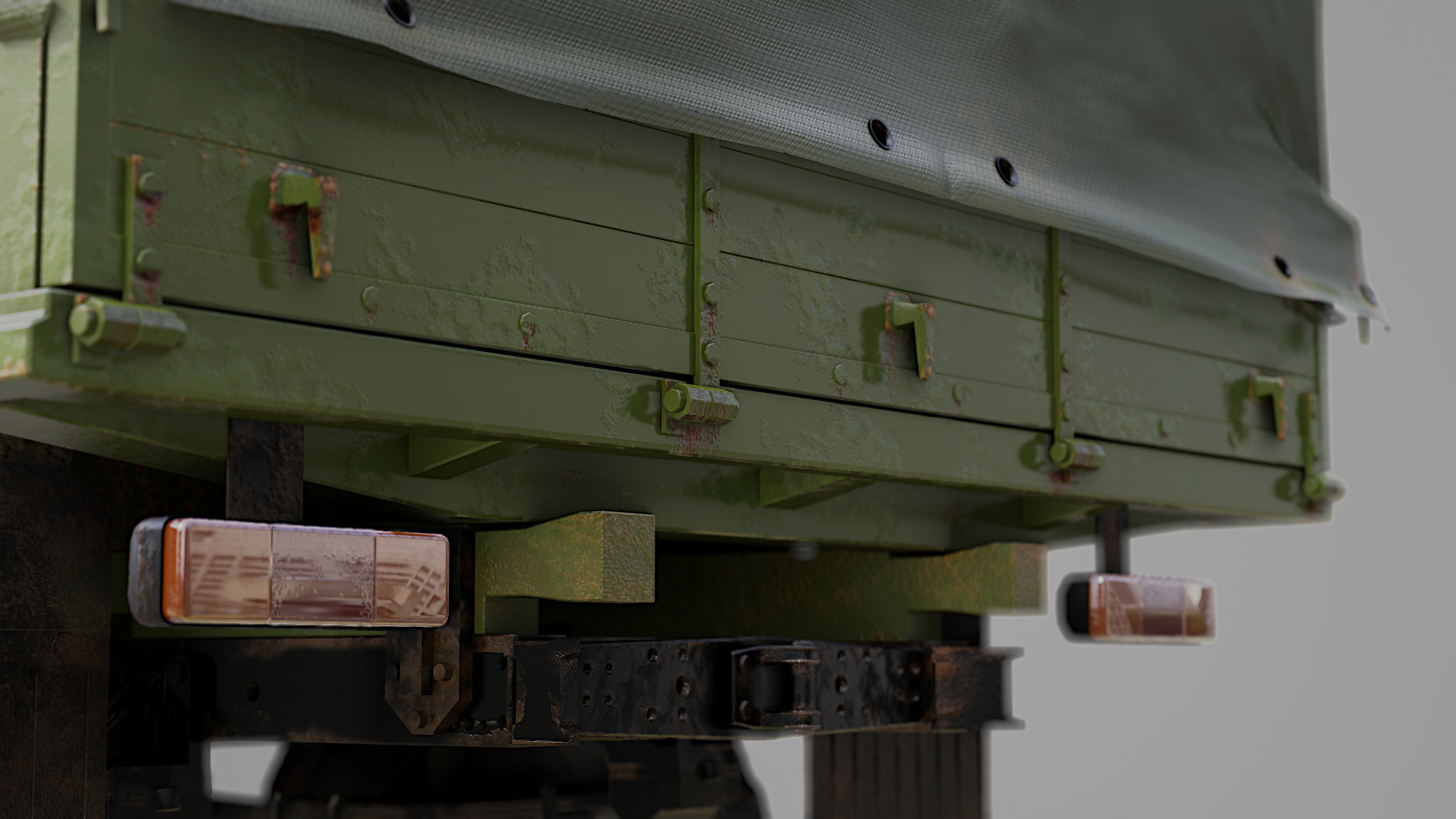 Military Truck  3D model_12