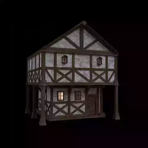 House made for game RPG Medival projects