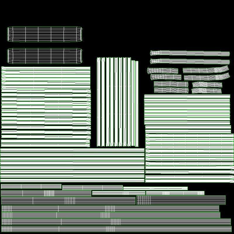 shopping basket  Low-poly 3D model_6