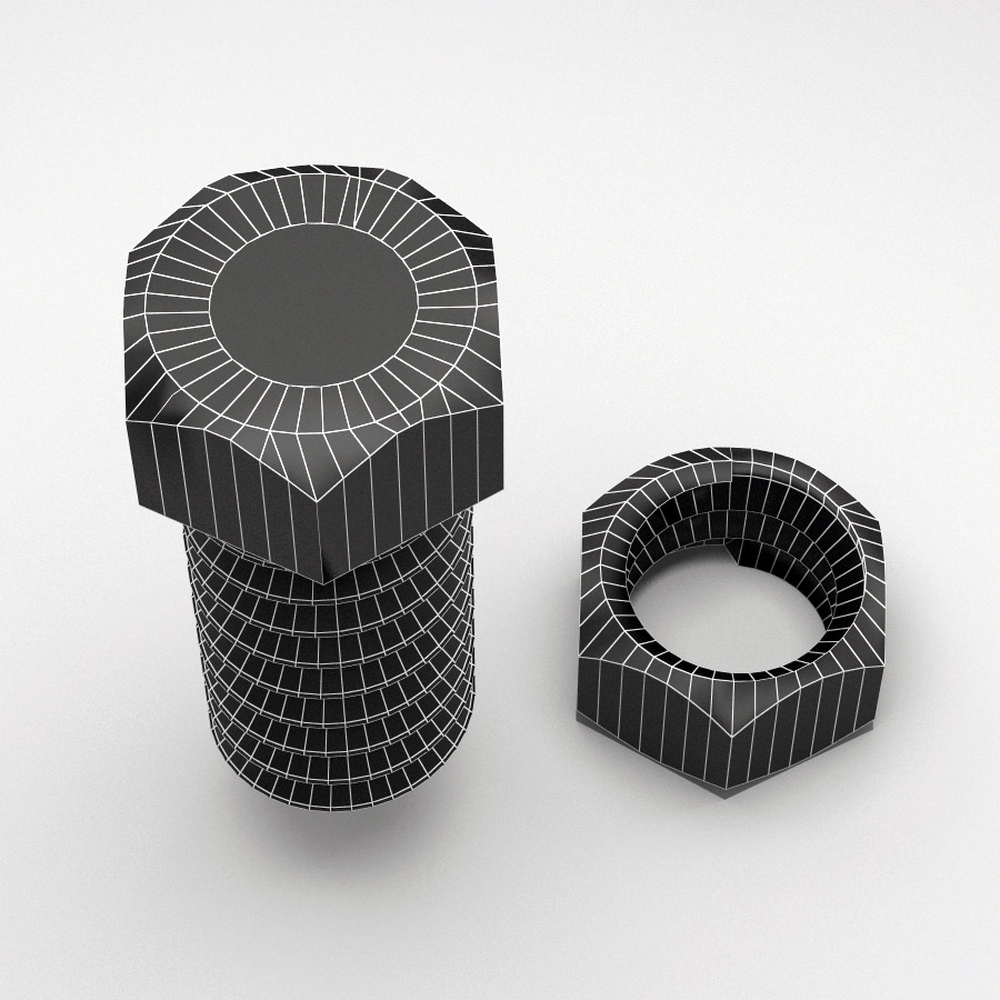 Model j bolt objet
