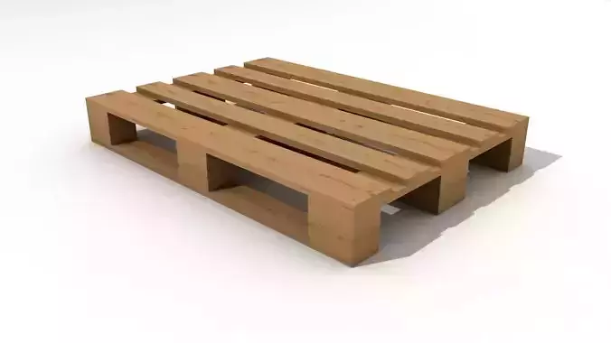 WOODEN INDUSTRIAL PALLET