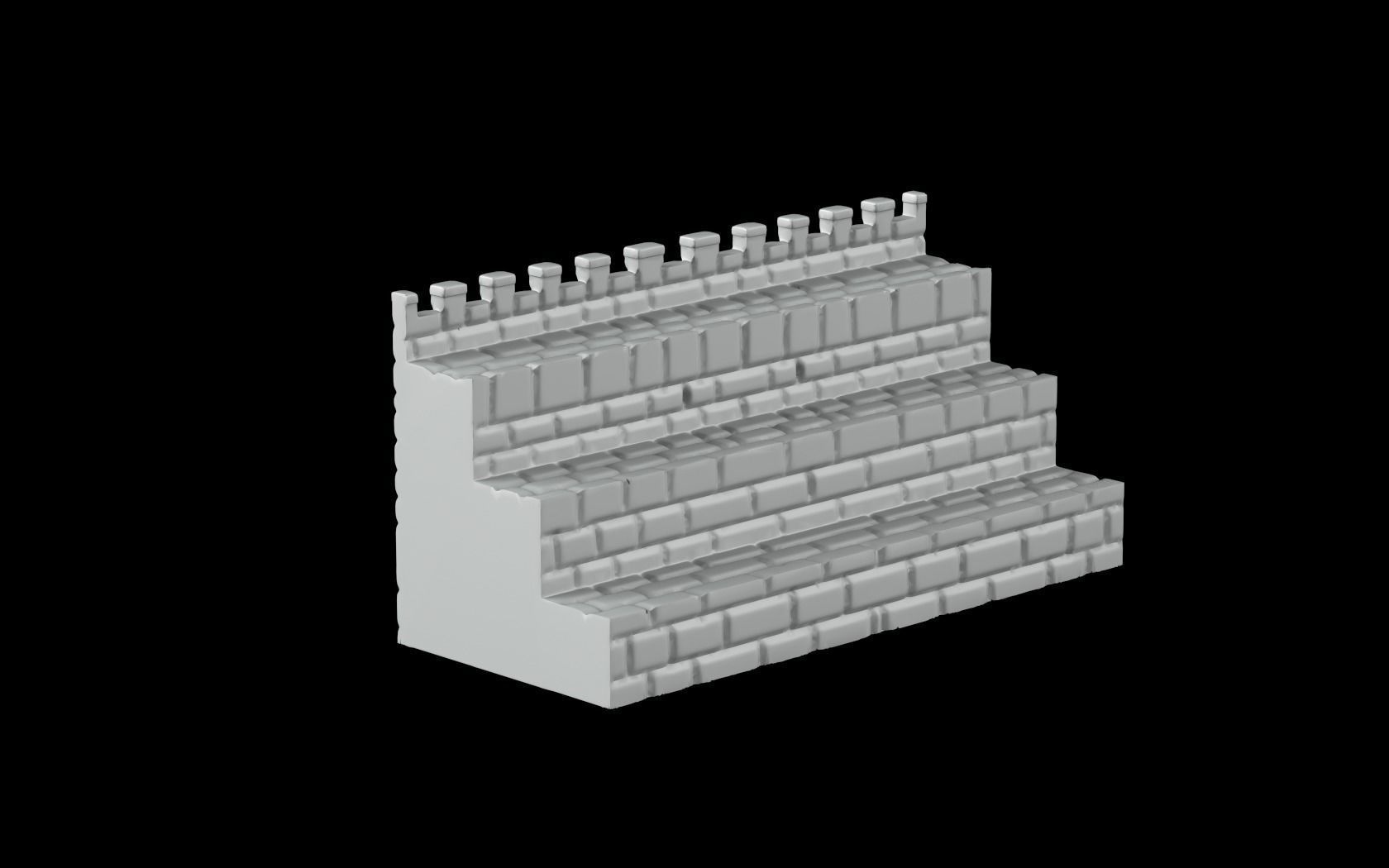 Castle-Stadium cinderella castle 3D print model_4