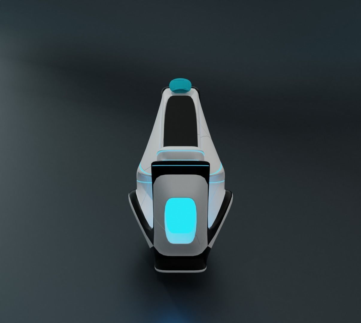 Electronic chair Free 3D model_1