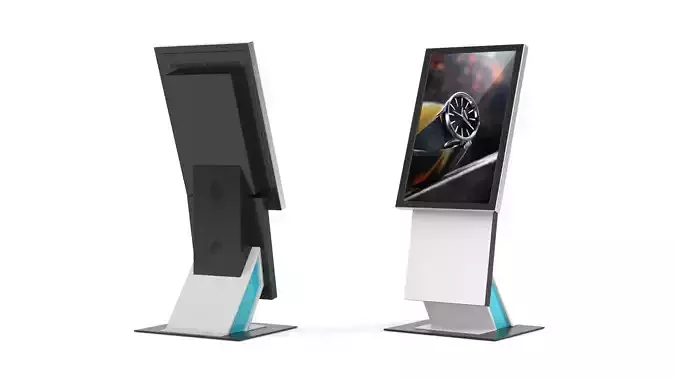 Information Kiosk 3D model